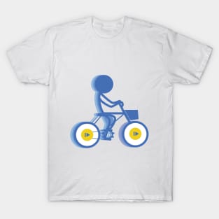 Slow motion bicycle T-Shirt